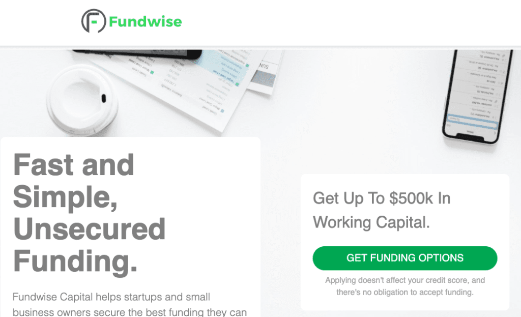 Fundwise Capital-SoFlo Funding-Get the best business funding available for your business, start up or investment. 0% APR credit lines and credit line available. Unsecured lines of credit up to 200K. Quick approval and funding.